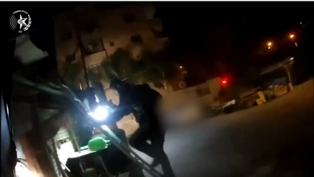 فيديو : مطاردة تخللها اطلاق نار واعتقال بالناصرة